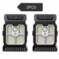 New upgraded intelligent sensing solar clip lamp outdoor courtyard lamp garden lighting solar wall lamp