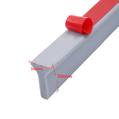 0.5-3M Bathroom Water Stopper Silicone Retaining Strip Water Shower Dam Flood Barrier Dry And Wet Separation Blocker
