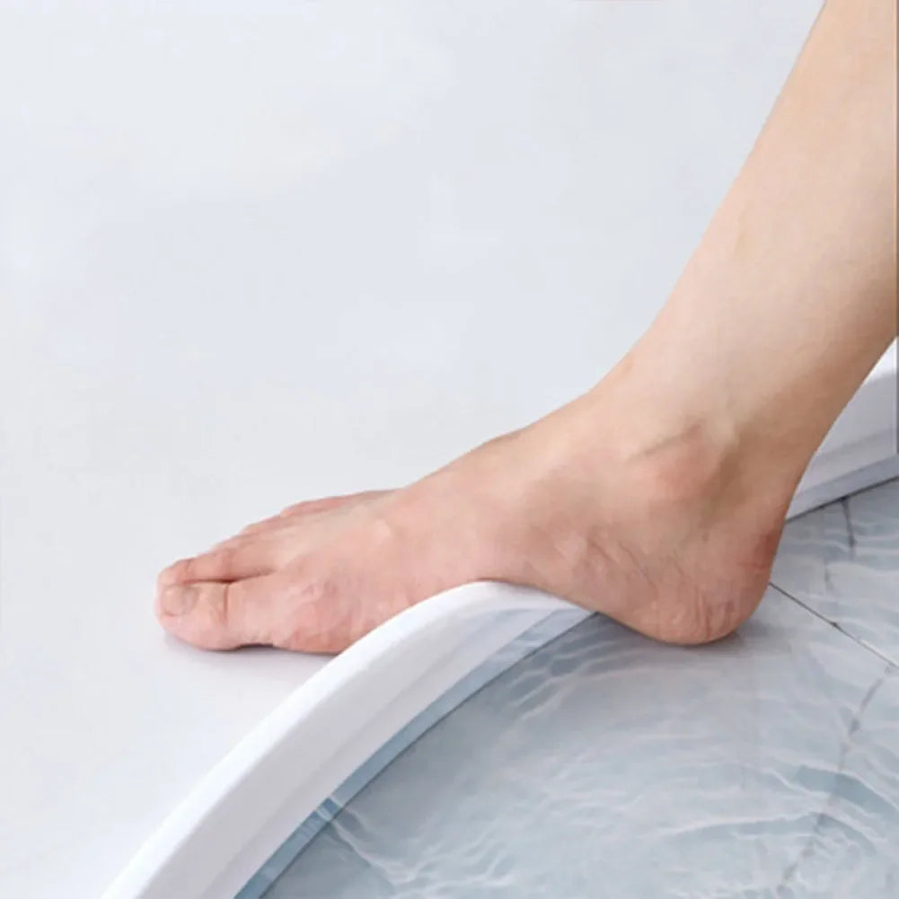 0.5-3M Bathroom Water Stopper Silicone Retaining Strip Water Shower Dam Flood Barrier Dry And Wet Separation Blocker