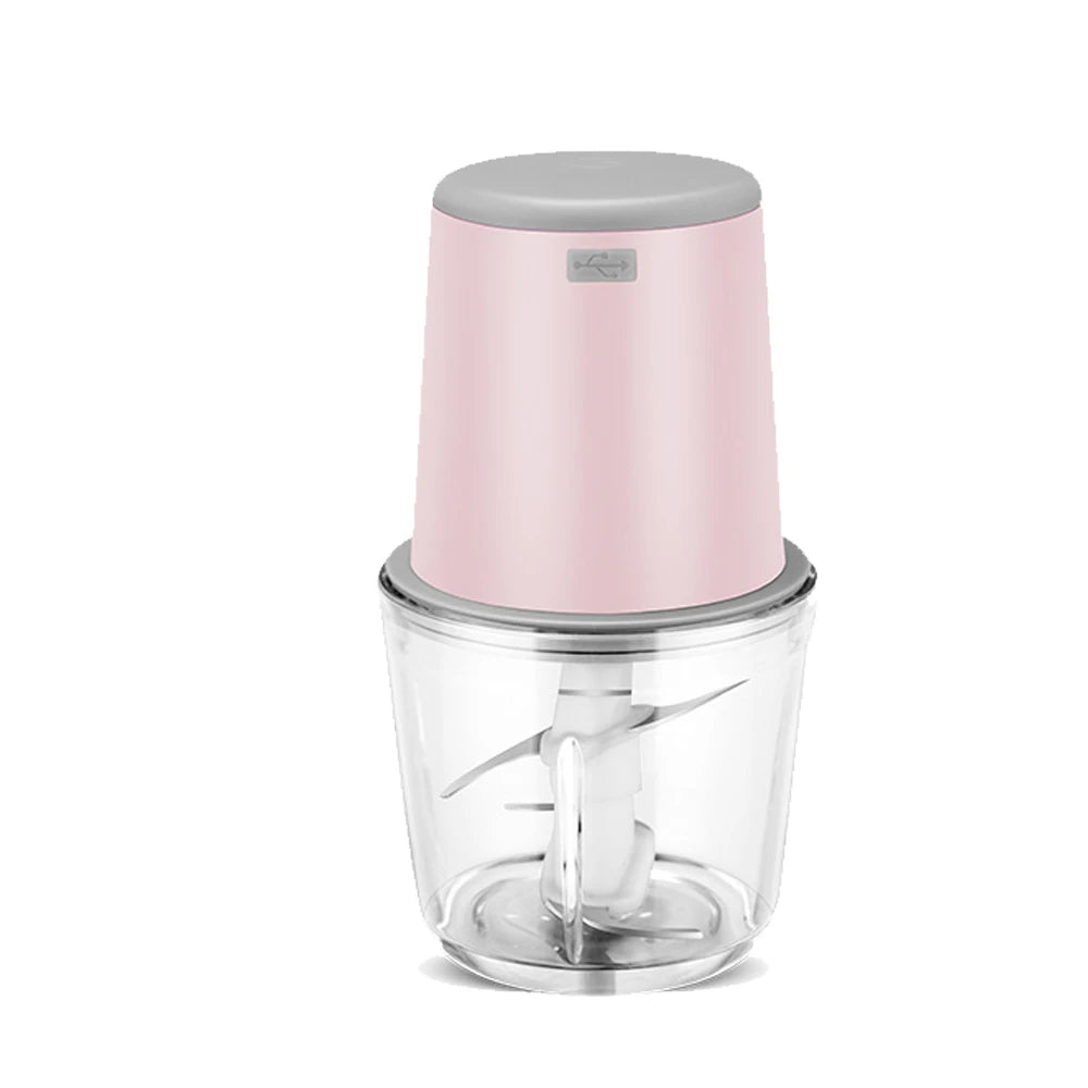 Electric Meats Grinder capacity 0.6L Stainless Steel Mixer Machine Multi-function Home Cooking Machine Food Processors